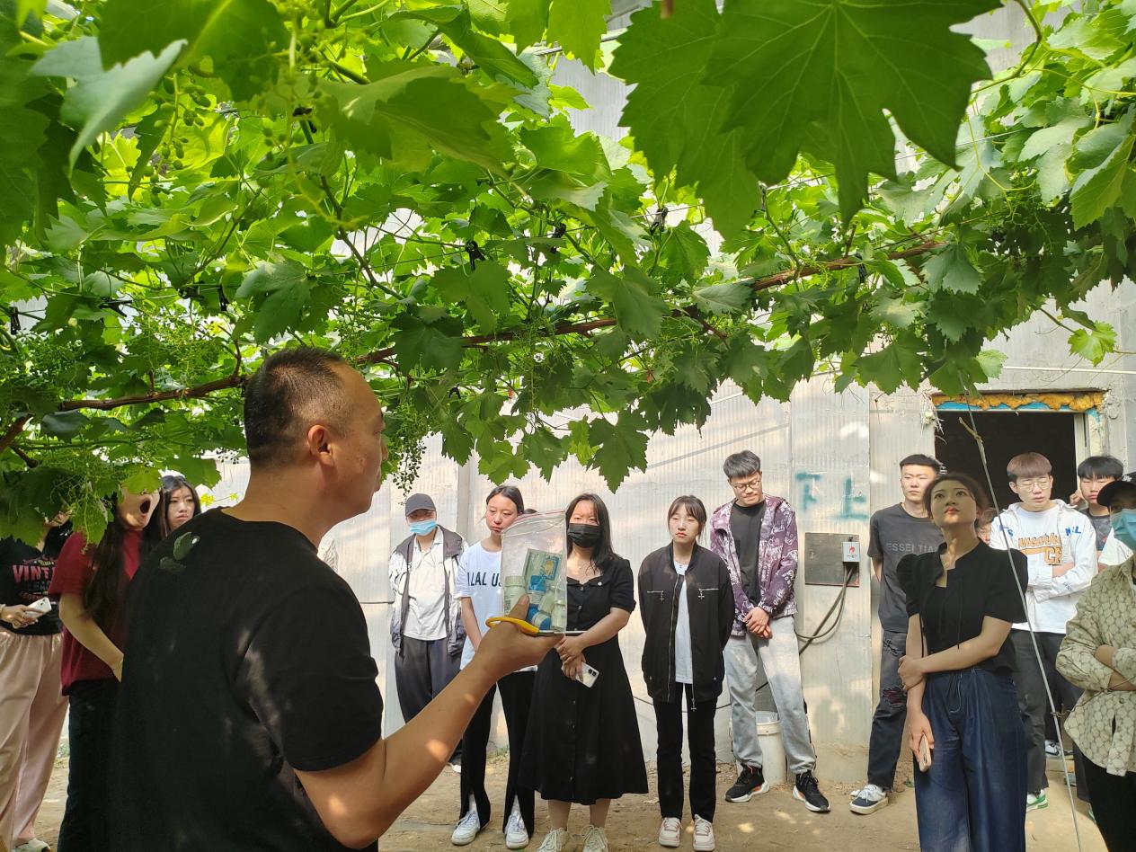 郭总为学生们解说